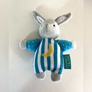 📘📚Goodnight Moon Gray and Blue + white Bunny Kids Plush Toy